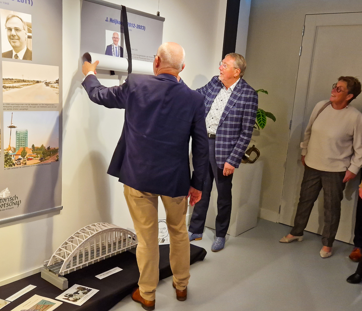 Opening expositie Burgemeesters